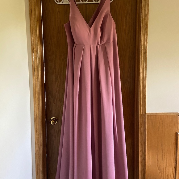 Dusty Rose Dress - Picture 1 of 3
